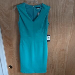 Tommy Hilfiger Teal Midi Dress